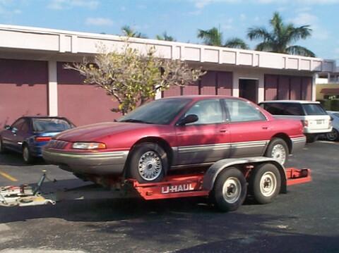 BettyLou's arrival in Florida